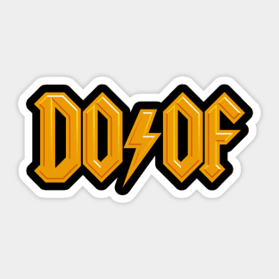 Doof Sticker